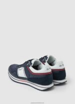 Navy Tour Club Combined Sneakers Pepe Jeans L20F2F1207 Men - Image 4