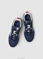 Navy Tour Transfer Combined Sneakers Pepe Jeans L20F2F1209 Men - Image 2