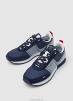Navy Tour Transfer Combined Sneakers Pepe Jeans L20F2F1209 Men - Image 3
