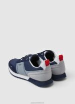 Navy Tour Transfer Combined Sneakers Pepe Jeans L20F2F1209 Men - Image 4