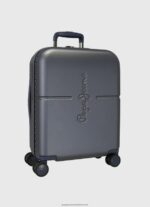 Navy Trolley Abs 55Cm. Highlight Hard Suitcase Pepe Jeans L20F2F757 Women