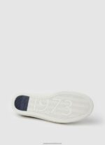 Navy Yogi Leather Sock Sneakers Pepe Jeans L20F2F1222 Men - Image 5