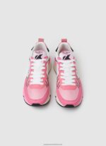 Neon Pink Brit Pro Neon Combined Sneakers Pepe Jeans L20F2F577 Women - Image 2