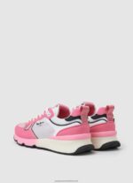Neon Pink Brit Pro Neon Combined Sneakers Pepe Jeans L20F2F577 Women - Image 4