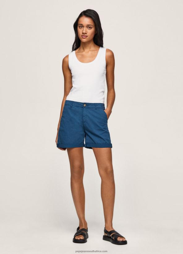 ocean_regular_fit_chino_shorts_pepe_jeans_l20f2f523_women.jpg Ocean Regular Fit Chino Shorts Pepe Jeans L20F2F523 Women - Image 1