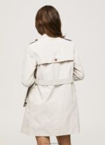 Off Lace Classic Twill Trench Coat Pepe Jeans L20F2F106 Women - Image 5