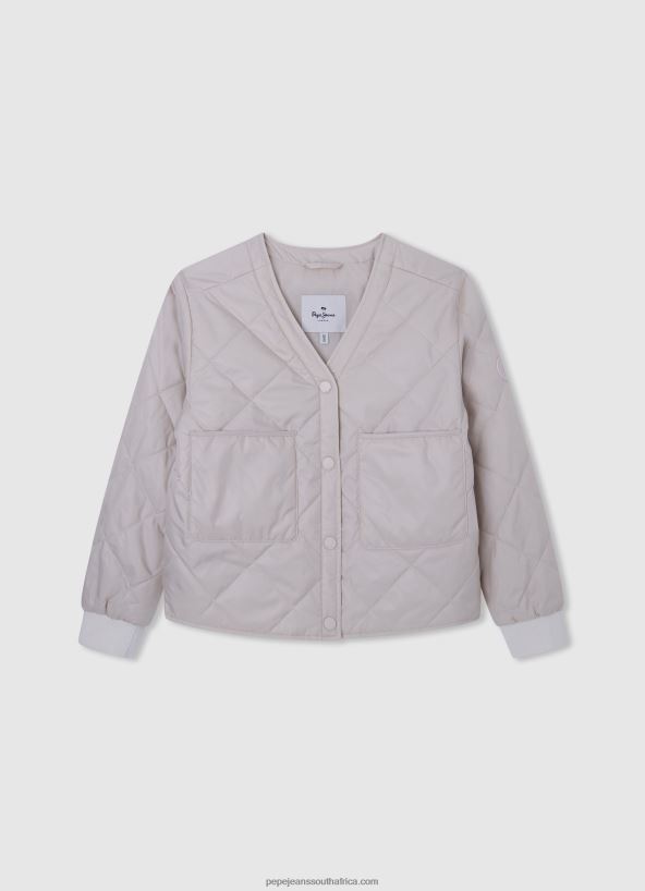 off_lace_sheryline_quilted_jacket_pepe_jeans_l20f2f1355_girl.jpg Off Lace Sheryline Quilted Jacket Pepe Jeans L20F2F1355 Girl - Image 1