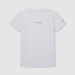 Off White Logo Print T-Shirt Pepe Jeans L20F2F1643 Boy