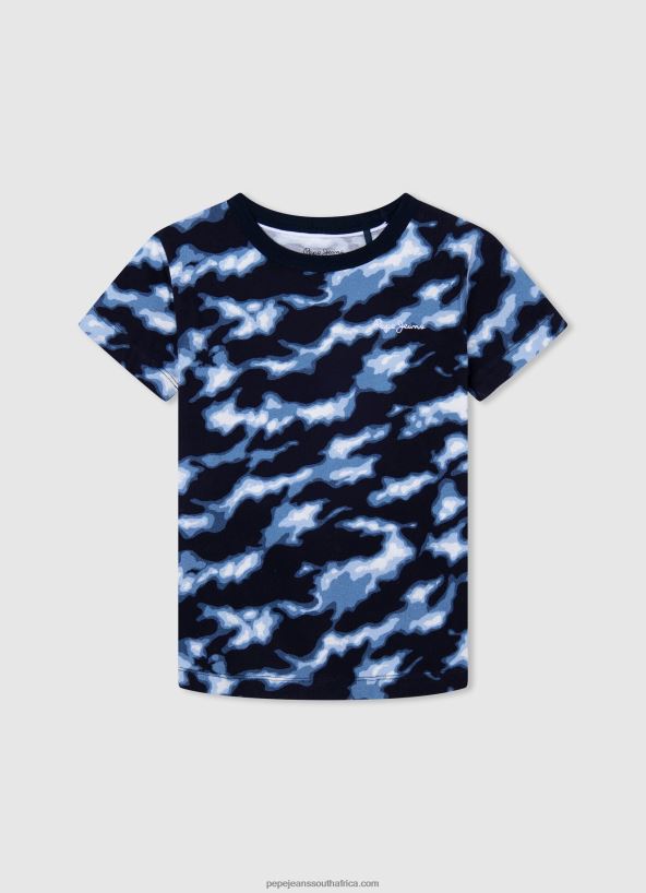 ozzy_camouflage_cotton_t_shirt_pepe_jeans_l20f2f1623_boy.jpg Ozzy Camouflage Cotton T-Shirt Pepe Jeans L20F2F1623 Boy - Image 1