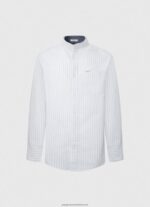 Ozzy Leyton Regular Fit Oxford Shirt Pepe Jeans L20F2F1041 Men - Image 5