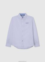 Ozzy Marston Regular Fit Oxford Shirt Pepe Jeans L20F2F1664 Boy - Image 5