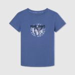 Ozzy Printed Logo Cotton T-Shirt Pepe Jeans L20F2F1633 Boy