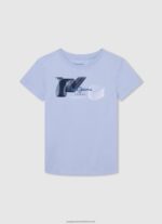 Ozzy Printed Logo Cotton T-Shirt Pepe Jeans L20F2F1633 Boy - Image 3