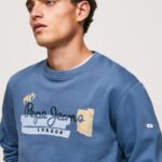 Ozzy Rounded Collar Cotton Jumper Pepe Jeans L20F2F881 Men