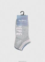 Pale Pink Sandi 3-Pack Socks Pepe Jeans L20F2F555 Women - Image 3