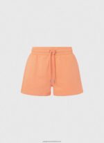 Peach Adjustable Waist Cotton Shorts Pepe Jeans L20F2F515 Women - Image 5