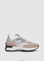 Pearl Silver Lucky Print Combined Sneakers Pepe Jeans L20F2F574 Women - Image 2