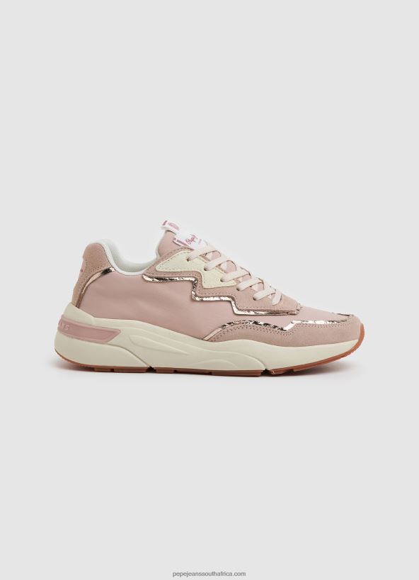 pink_arrow_light_combined_sneakers_pepe_jeans_l20f2f601_women.jpg Pink Arrow Light Combined Sneakers Pepe Jeans L20F2F601 Women - Image 1