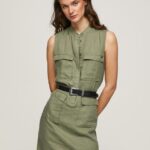 Range Aura Utility Dress Pepe Jeans L20F2F178 Women