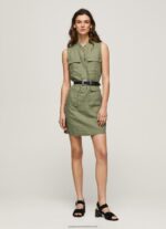 Range Aura Utility Dress Pepe Jeans L20F2F178 Women - Image 4