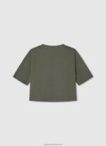 Range Logo Print Boxy Fit T-Shirt Pepe Jeans L20F2F1480 Girl - Image 2
