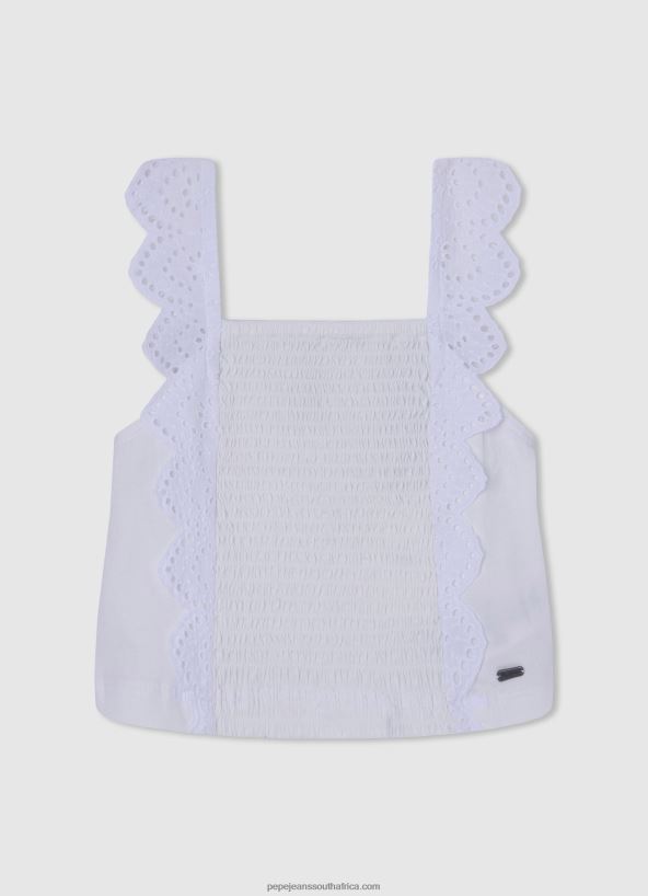 Range Logo Print Boxy Fit T-Shirt Pepe Jeans L20F2F1480 Girl - Image 4