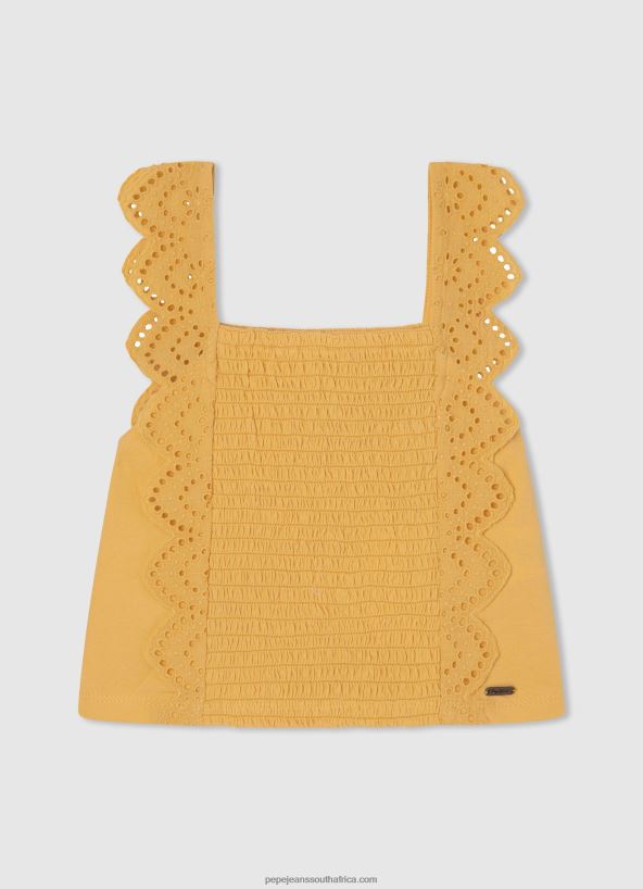 Range Logo Print Boxy Fit T-Shirt Pepe Jeans L20F2F1480 Girl - Image 5