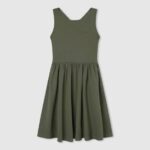Range Ribbed Armhole Sleeved Dress Pepe Jeans L20F2F1397 Girl