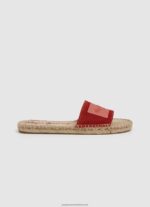 Red Dahlia Siva Berry Leather Sandals Pepe Jeans L20F2F679 Women