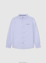 Red Embroidered Logo Pique Polo Shirt Pepe Jeans L20F2F1672 Boy - Image 3