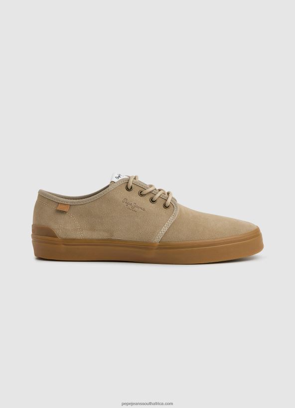 sand_colin_shoe_leather_sneakers_pepe_jeans_l20f2f639_women.jpg Sand Colin Shoe Leather Sneakers Pepe Jeans L20F2F639 Women - Image 1