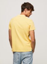 Shine Embroidered Logo Pique Polo Shirt Pepe Jeans L20F2F1081 Men - Image 4