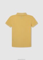 Shine Embroidered Logo Pique Polo Shirt Pepe Jeans L20F2F1665 Boy - Image 2