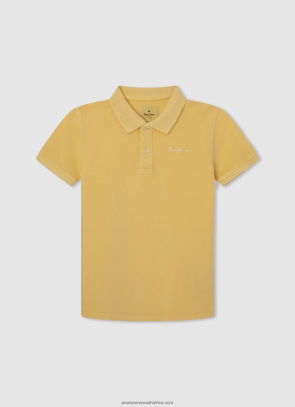 shine_embroidered_logo_pique_polo_shirt_pepe_jeans_l20f2f1665_boy.jpg Shine Embroidered Logo Pique Polo Shirt Pepe Jeans L20F2F1665 Boy - Image 1
