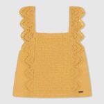 Shine Frilled Tank Top Pepe Jeans L20F2F1477 Girl