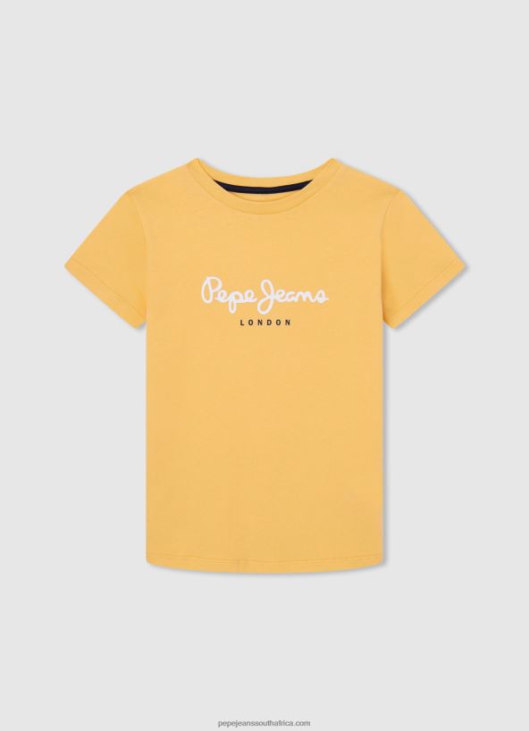 shine_logo_basic_t_shirt_pepe_jeans_l20f2f1636_boy.jpg Shine Logo Basic T-Shirt Pepe Jeans L20F2F1636 Boy - Image 1