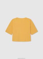 Shine Logo Print Boxy Fit T-Shirt Pepe Jeans L20F2F1479 Girl - Image 2