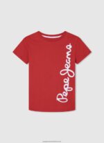 Shine Logo Print T-Shirt Pepe Jeans L20F2F1611 Boy - Image 4