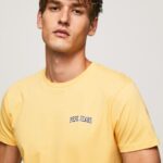 Shine Logo Print T-Shirt Pepe Jeans L20F2F972 Men