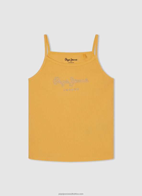 shine_logo_printed_tank_top_pepe_jeans_l20f2f1432_girl.jpg Shine Logo Printed Tank Top Pepe Jeans L20F2F1432 Girl - Image 1