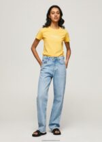 Shine Printed T-Shirt Pepe Jeans L20F2F454 Women - Image 2