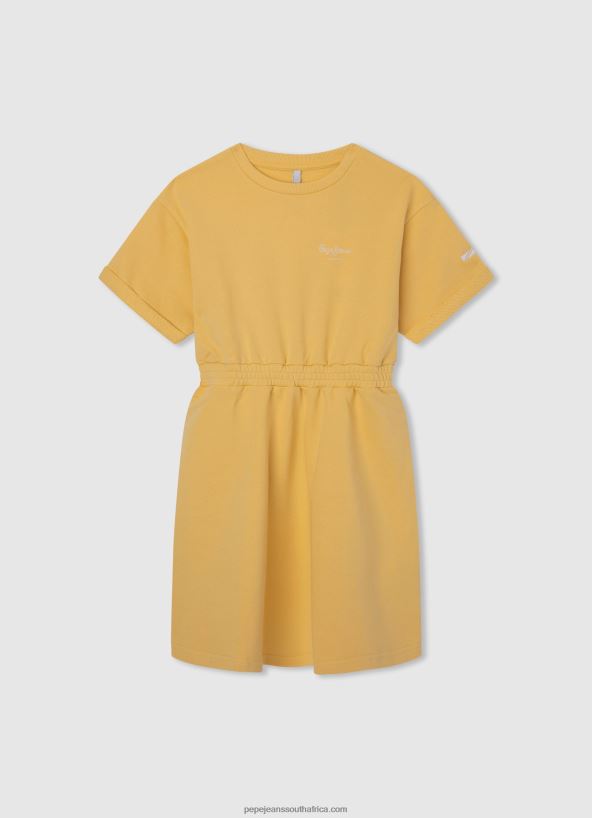 shine_rounded_collar_mini_dress_pepe_jeans_l20f2f1389_girl.jpg Shine Rounded Collar Mini Dress Pepe Jeans L20F2F1389 Girl - Image 1