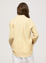 Shine Striped Print Regular Fit Shirt Pepe Jeans L20F2F347 Women - Image 4