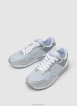 Silver Albal London Running Sneakers Pepe Jeans L20F2F610 Women - Image 3