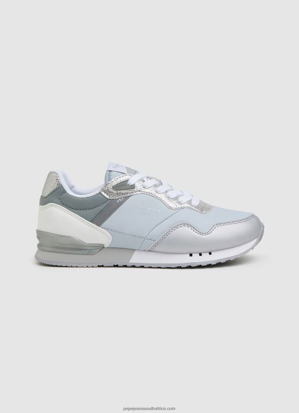 silver_albal_london_running_sneakers_pepe_jeans_l20f2f610_women.jpg Silver Albal London Running Sneakers Pepe Jeans L20F2F610 Women - Image 1