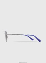 Silver Aviator Sunglasses Pepe Jeans L20F2F1307 Men - Image 3