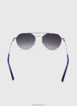 Silver Aviator Sunglasses Pepe Jeans L20F2F1307 Men - Image 4