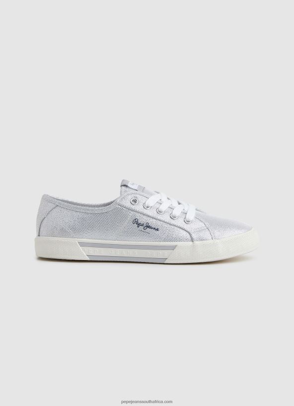 silver_brady_party_basic_sneakers_pepe_jeans_l20f2f626_women.jpg Silver Brady Party Basic Sneakers Pepe Jeans L20F2F626 Women - Image 1