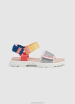 Silver Ventura Sandal Sports Sandals Pepe Jeans L20F2F1339 Girl