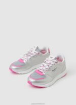 Silver York Mettalic Running Sneakers Pepe Jeans L20F2F1333 Girl - Image 3